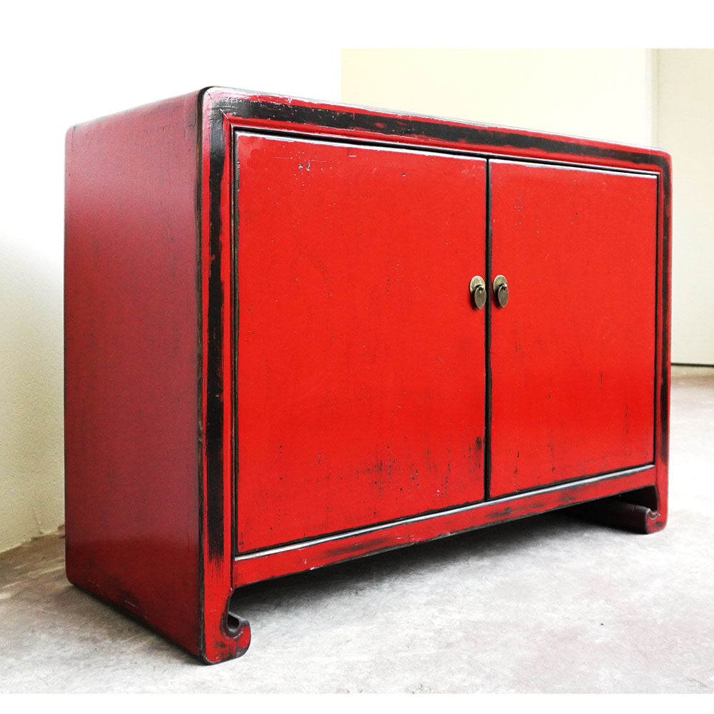 stilvolle Vintage chinesische Holzkommode Sideboard Truhe handgefertigt aus Holz