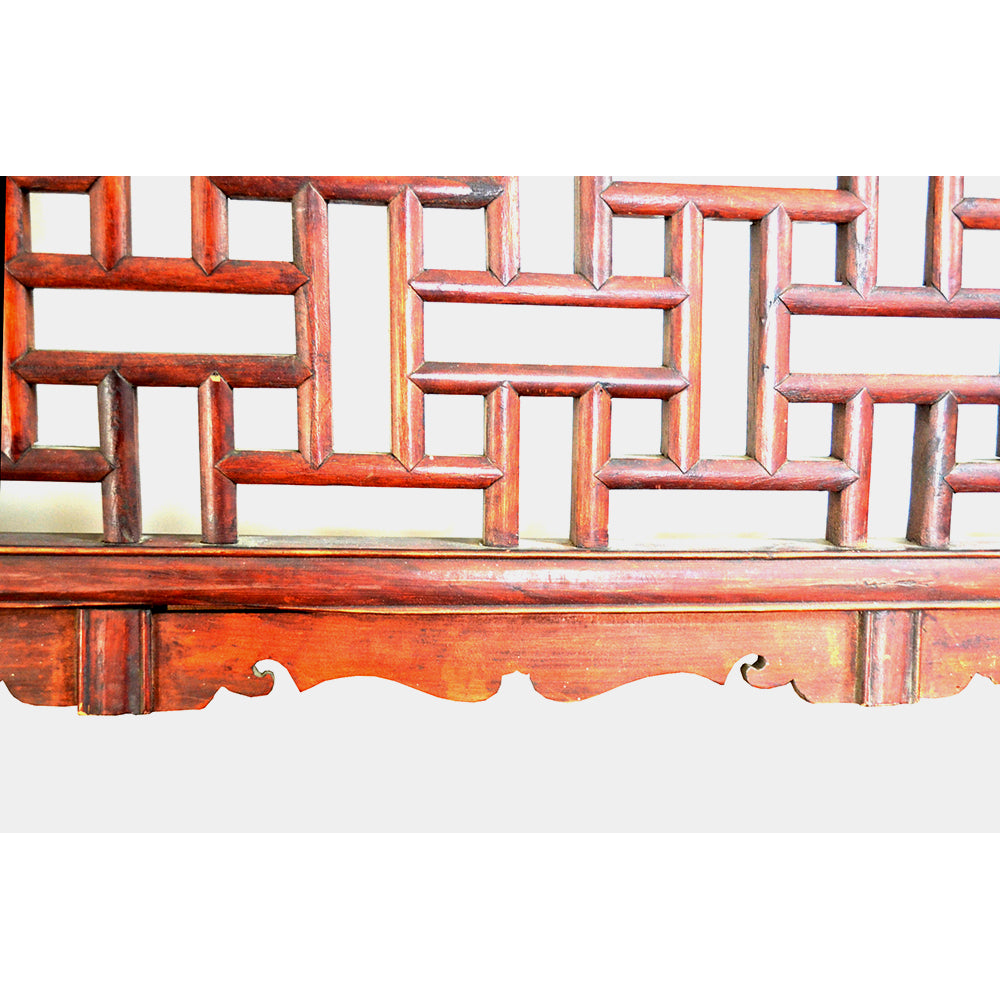 Wand Deko chinesisch Ornamentale Holz Schnitzerei