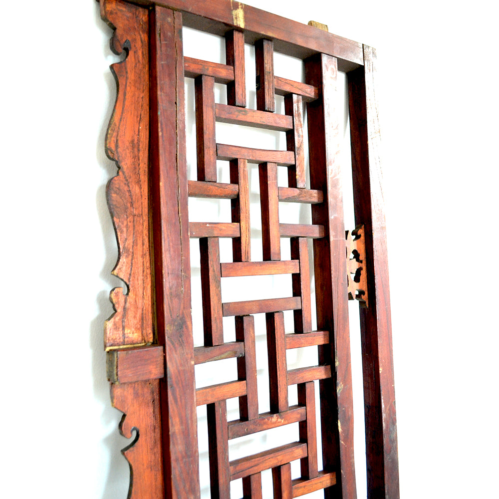 Wand Deko chinesisch Ornamentale Holz Schnitzerei