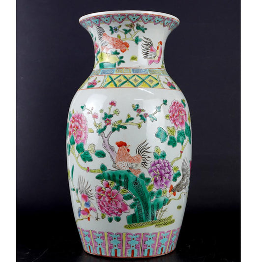 antik chinesisch Porzellan Vase Deko Vase in Qing Dynastie Stil