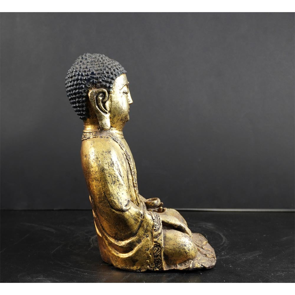 Buddha Statue Figur aus Eisen